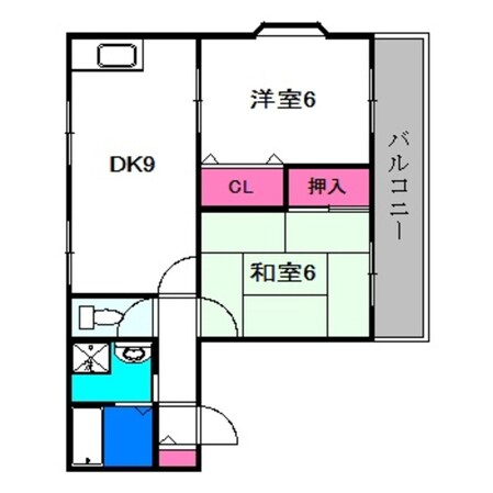 アムール南花田の物件間取画像